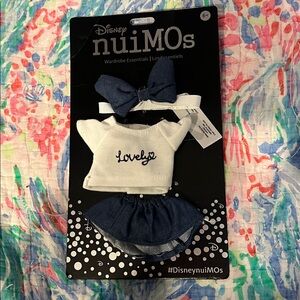 Disney nuiMOs “Lovely” Girls Outfit with Bow